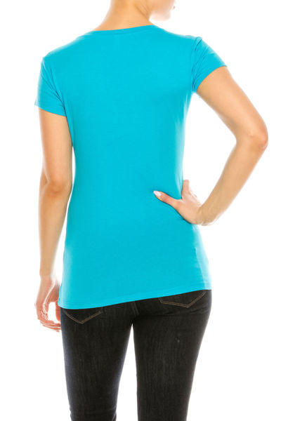 Picture of ROUND NECK T-SHIRT  - SOLID (S-M-L-XL)