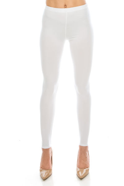 Picture of 1" Band SOLID Leggings - PLUS SIZE