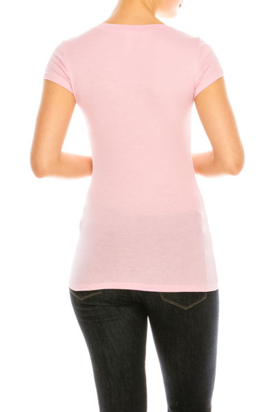 Picture of V NECK T-SHIRT - SOLID (1X-2X-3X)