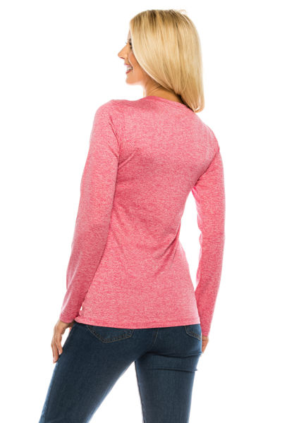 Picture of Round Neck Long Sleeve T-SHIRT -ACTIVE COLOR (S-M-L-XL)