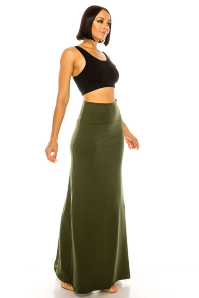 Picture of Long Maxi Skirt Dress - SOLID / ONE SIZE