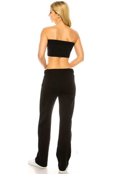 Picture of Lounge Solid Drawstring Pants